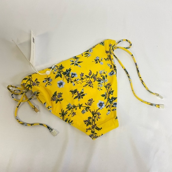Tory Burch NWT  Lyonnaise Floral Bikini Swimsuit Bottom Side Tie Women's Size XS - Picture 9 of 10